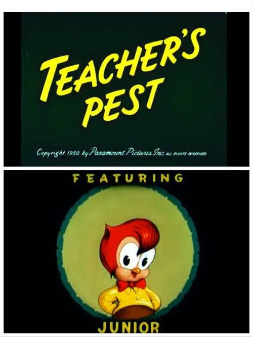 Teacher's Pest 1950 official movie poster