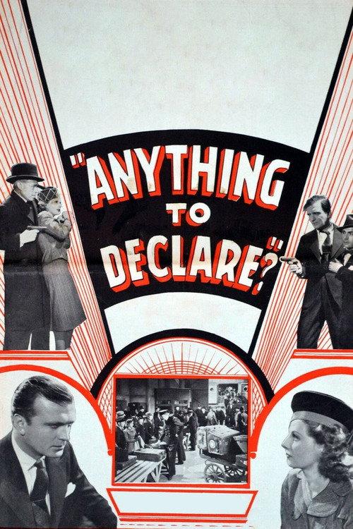 Anything to Declare? 1938 official movie poster