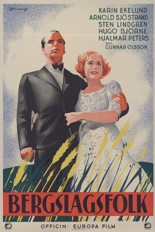 Bergslagsfolk 1937 official movie poster