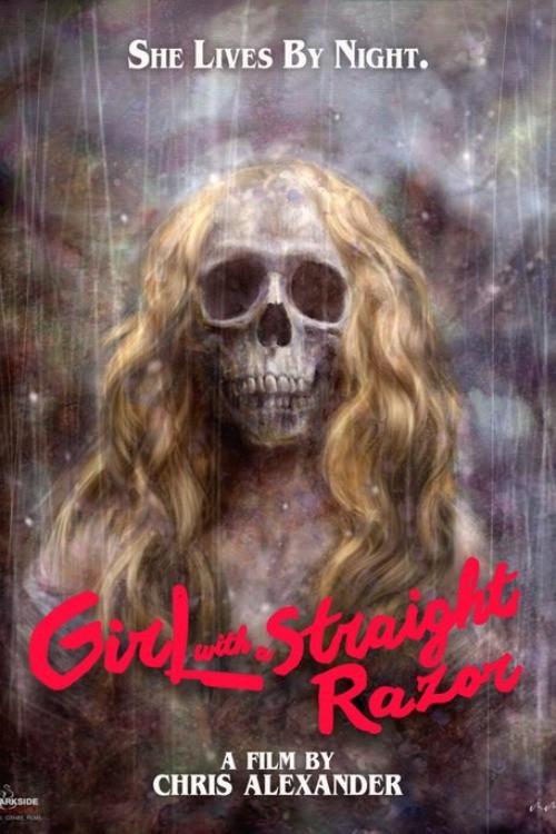 Girl with a Straight Razor 2021 official movie poster