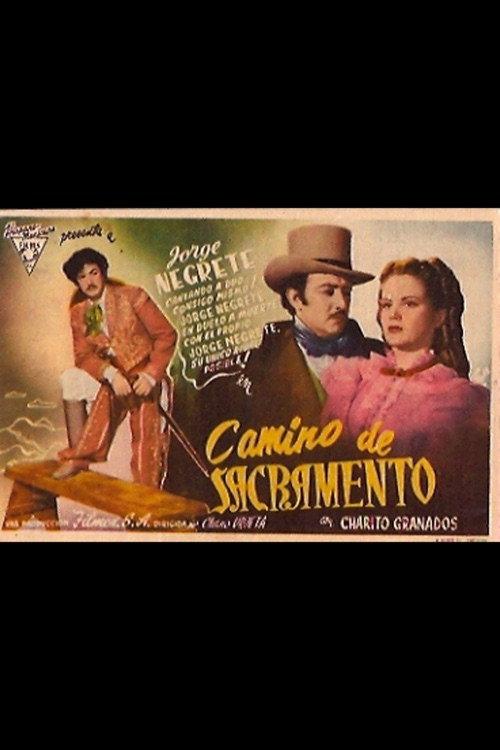 Camino de Sacramento 1945 official movie poster