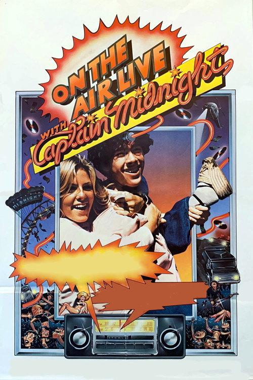 On the Air Live with Captain Midnight 1979 official movie poster