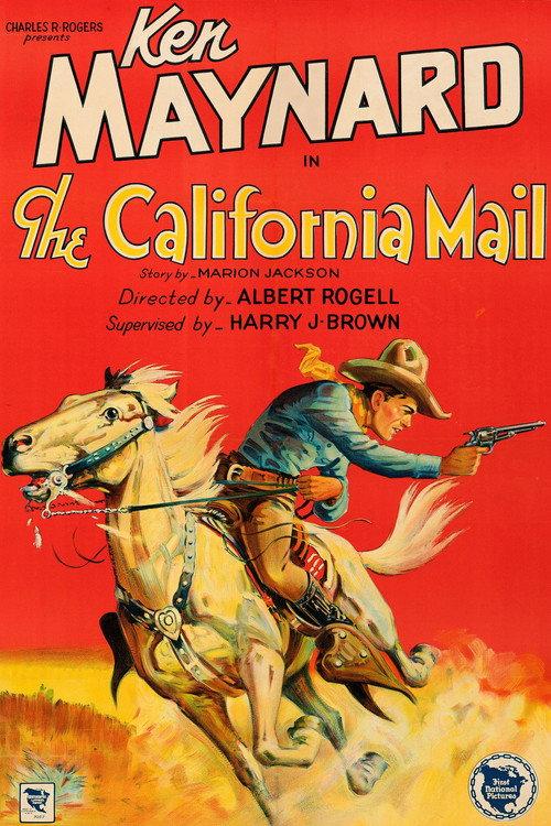 The California Mail 1929 official movie poster