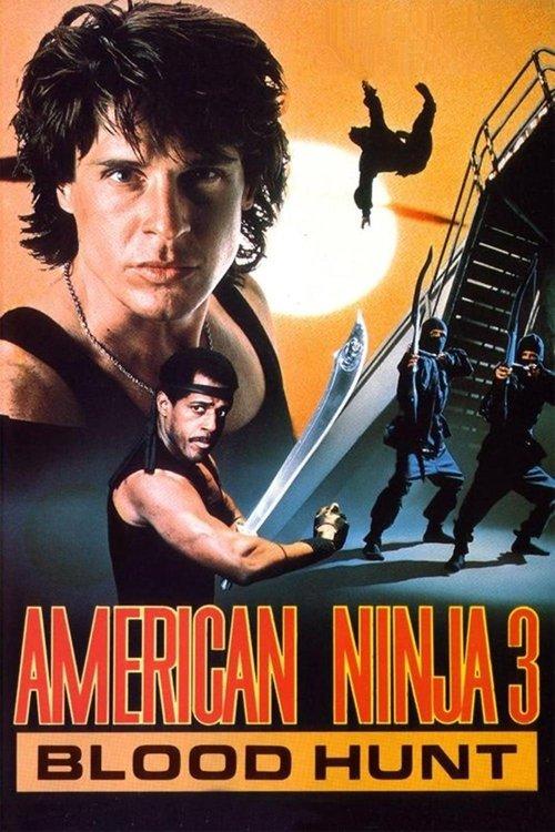 American Ninja 3: Blood Hunt 1989 official movie poster