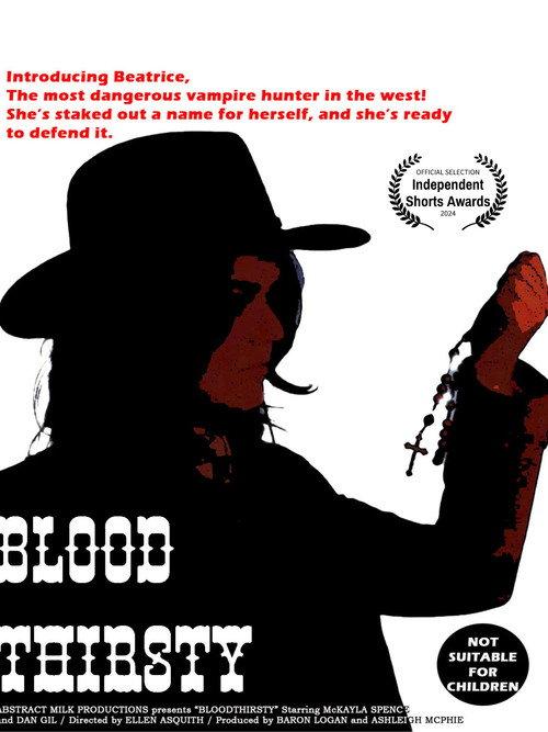 Bloodthirsty 2024 official movie poster