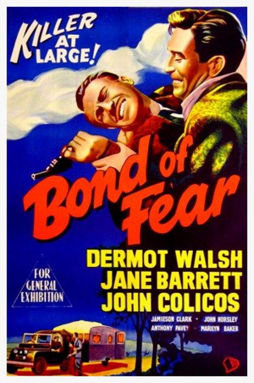Bond of Fear 1956 official movie poster