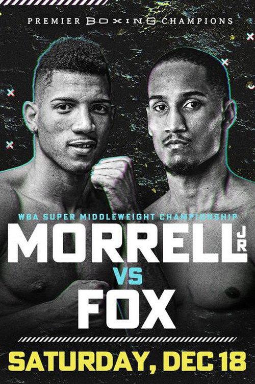 David Morrell Jr. vs. Alantez Fox 2021 official movie poster