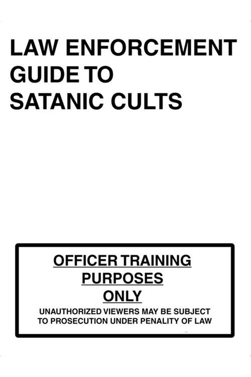 Law Enforcement Guide to Satanic Cults 1994 official movie poster