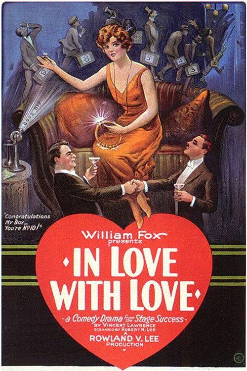 In Love with Love 1924 official movie poster