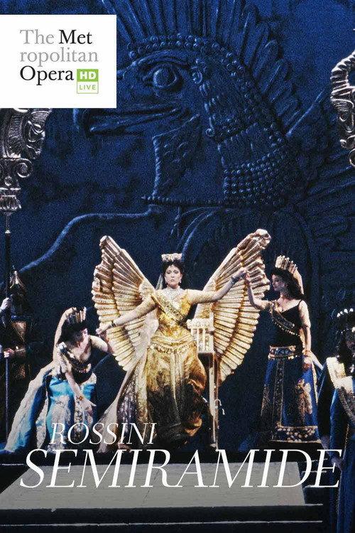 The Metropolitan Opera: Semiramide 2018 official movie poster