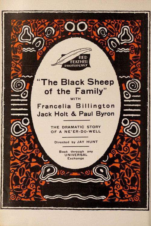 The Black Sheep of the Family 1916 official movie poster