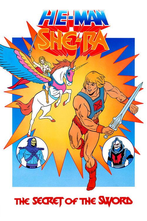 He-Man and She-Ra: The Secret of the Sword 1985 official movie poster