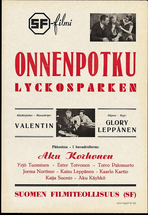 Onnenpotku 1936 official movie poster