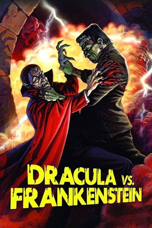 Dracula vs. Frankenstein 1971 official movie poster
