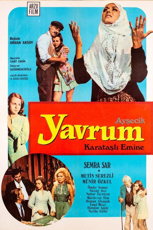 Yavrum 1970 official movie poster