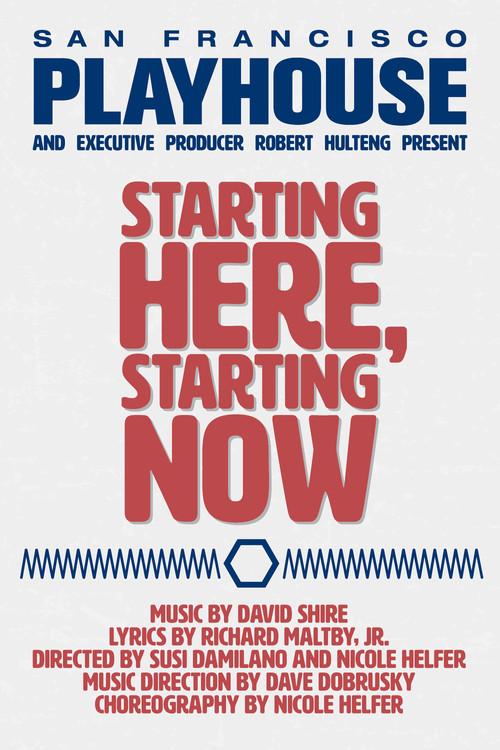 Starting Here, Starting Now 2021 official movie poster