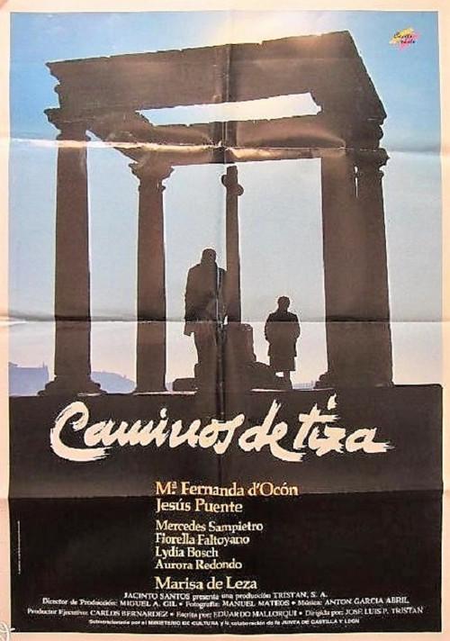 Caminos de tiza 1988 official movie poster
