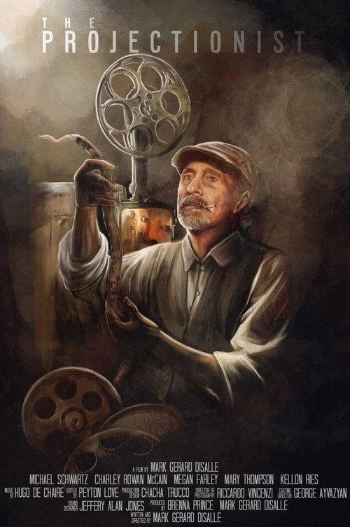The Projectionist 2024 official movie poster