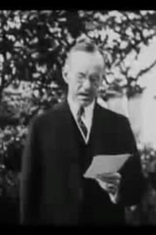 President Coolidge, Taken on the White House Grounds 1924 official movie poster