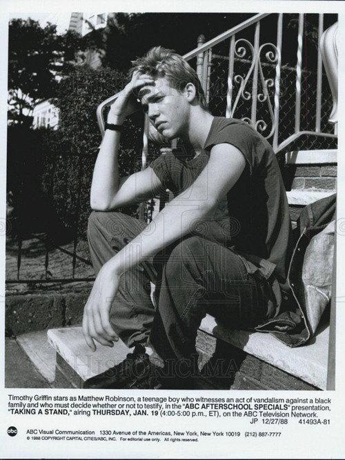 Taking a Stand 1989 official movie poster