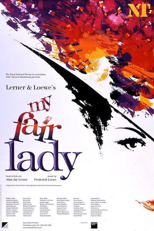 National Theatre: My Fair Lady 2005 official movie poster