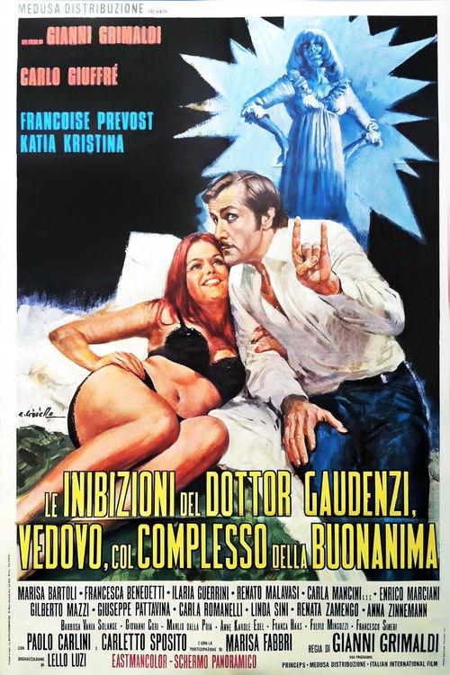 Le inibizioni del dottor Gaudenzi, vedovo col complesso della buonanima 1971 official movie poster