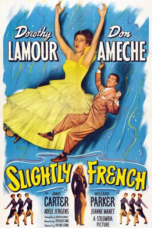Slightly French 1949 official movie poster