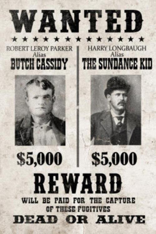 Butch Cassidy and the Sundance Kid: Outlaws Out of Time 2002 official movie poster