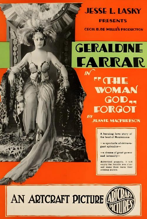 The Woman God Forgot 1917 official movie poster