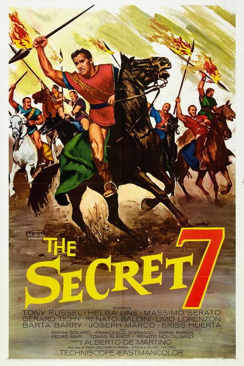 The Secret Seven 1963 official movie poster