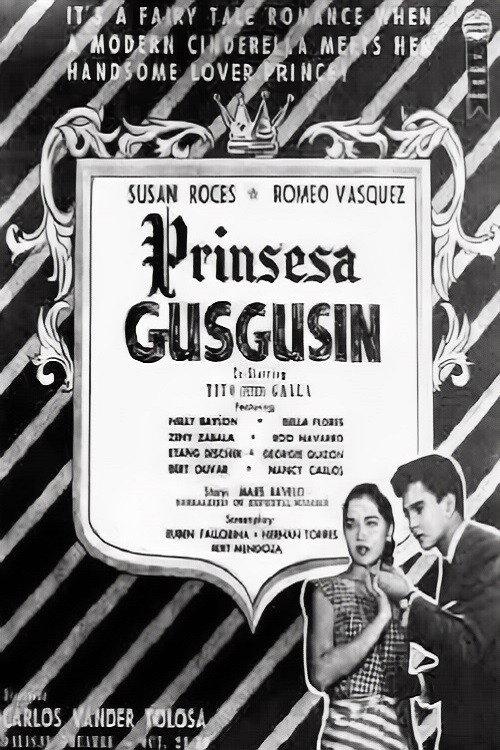 Prinsesa Gusgusin 1957 official movie poster