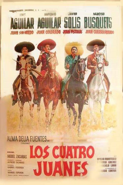 Los Cuatro Juanes 1966 official movie poster
