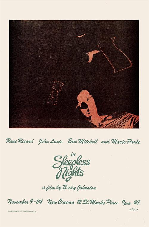 Sleepless Nights 1979 official movie poster