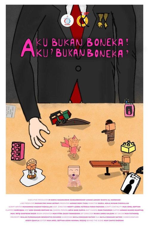 Aku Bukan Boneka! Aku? Bukan Boneka? 2025 official movie poster