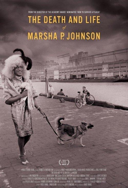 The Death and Life of Marsha P. Johnson 2017 official movie poster