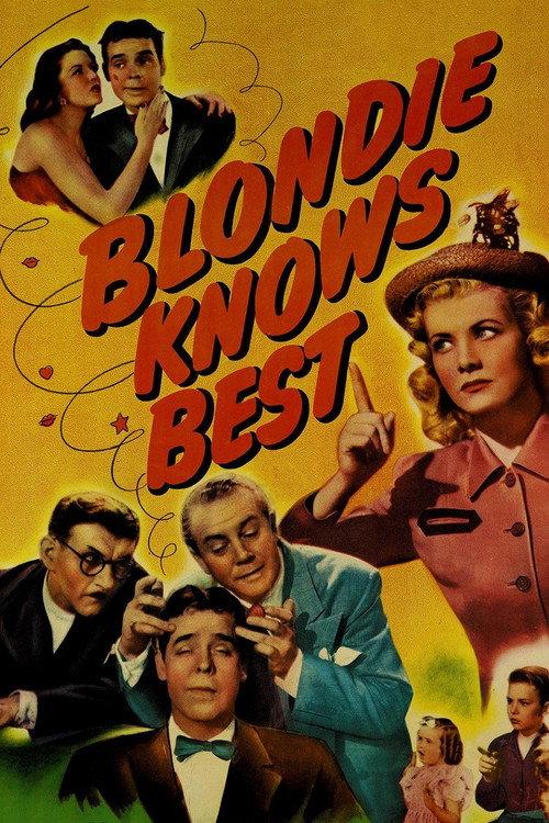 Blondie Knows Best 1946 official movie poster