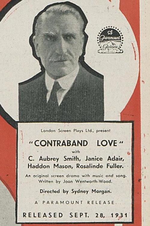 Contraband Love 1931 official movie poster