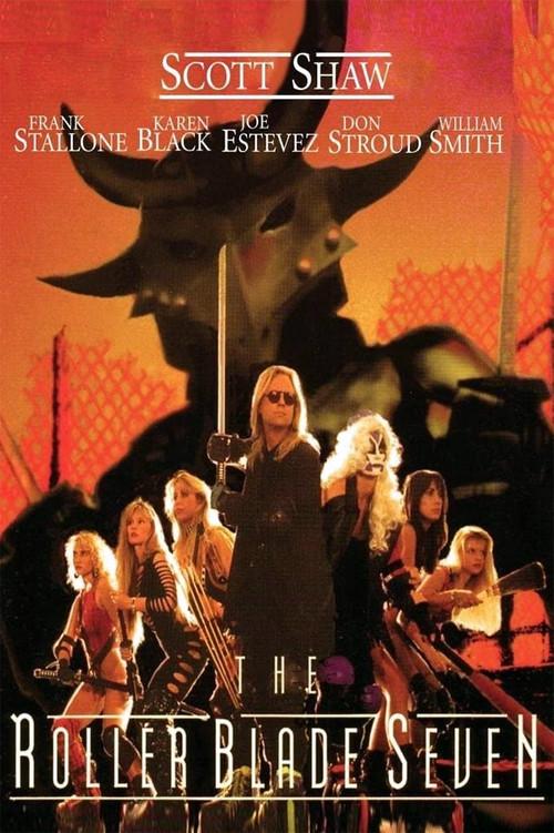 The Roller Blade Seven 1991 official movie poster