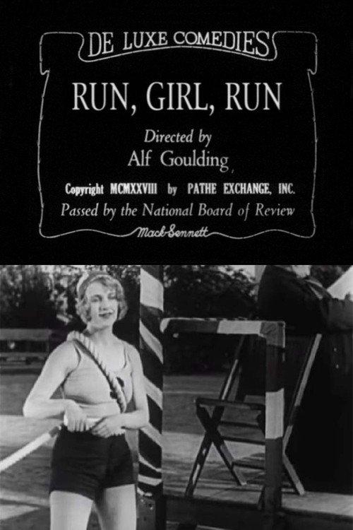 Run, Girl, Run 1928 official movie poster