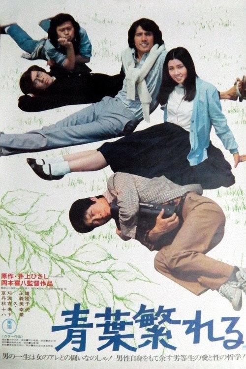 Aoba shigereru 1974 official movie poster