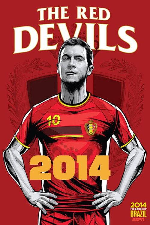 WK 2014: De ontbolstering van een gouden generatie bij de Rode Duivels 2019 official movie poster