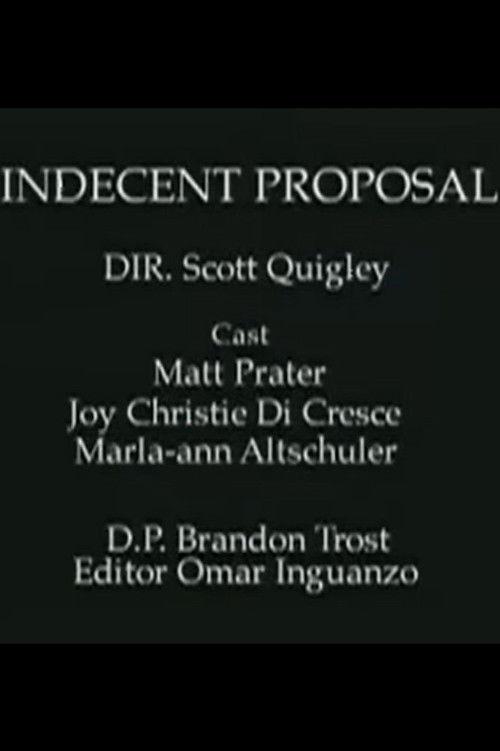 Indecent Proposal 2001 official movie poster