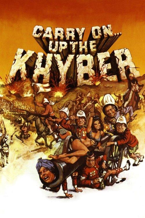 Carry On Up the Khyber 1968 official movie poster