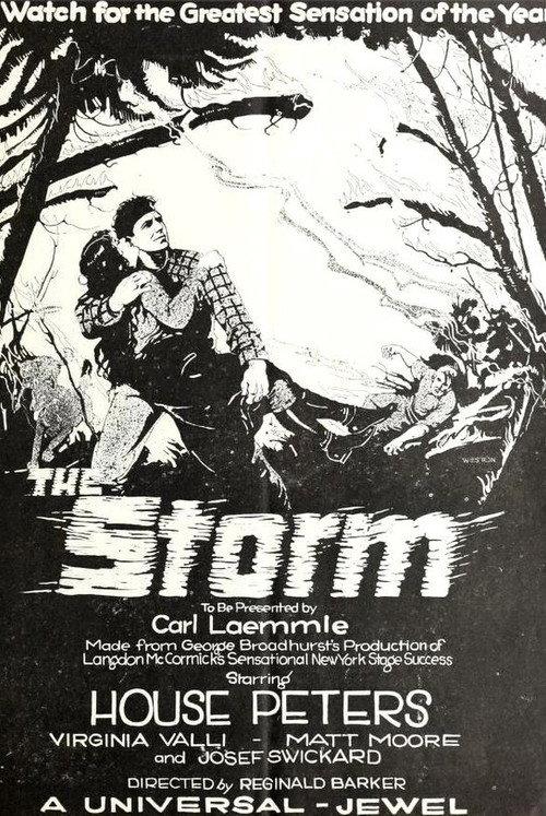 The Storm 1922 official movie poster