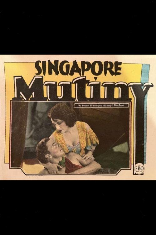 The Singapore Mutiny 1928 official movie poster