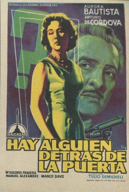 There Is Someone Behind the Door 1960 official movie poster