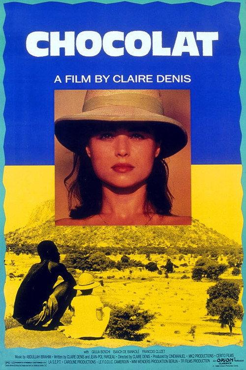 Chocolat 1988 official movie poster