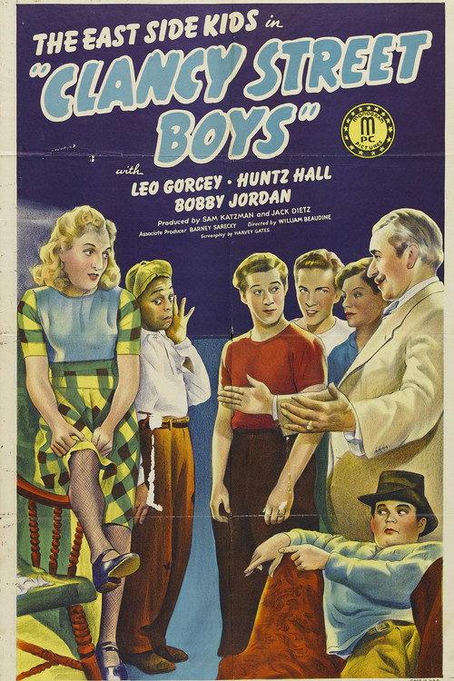 Clancy Street Boys 1943 official movie poster
