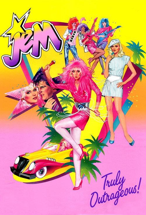 Jem: Truly Outrageous! 1986 official movie poster