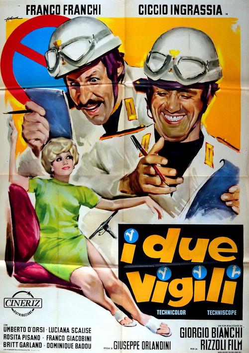 I due vigili 1967 official movie poster